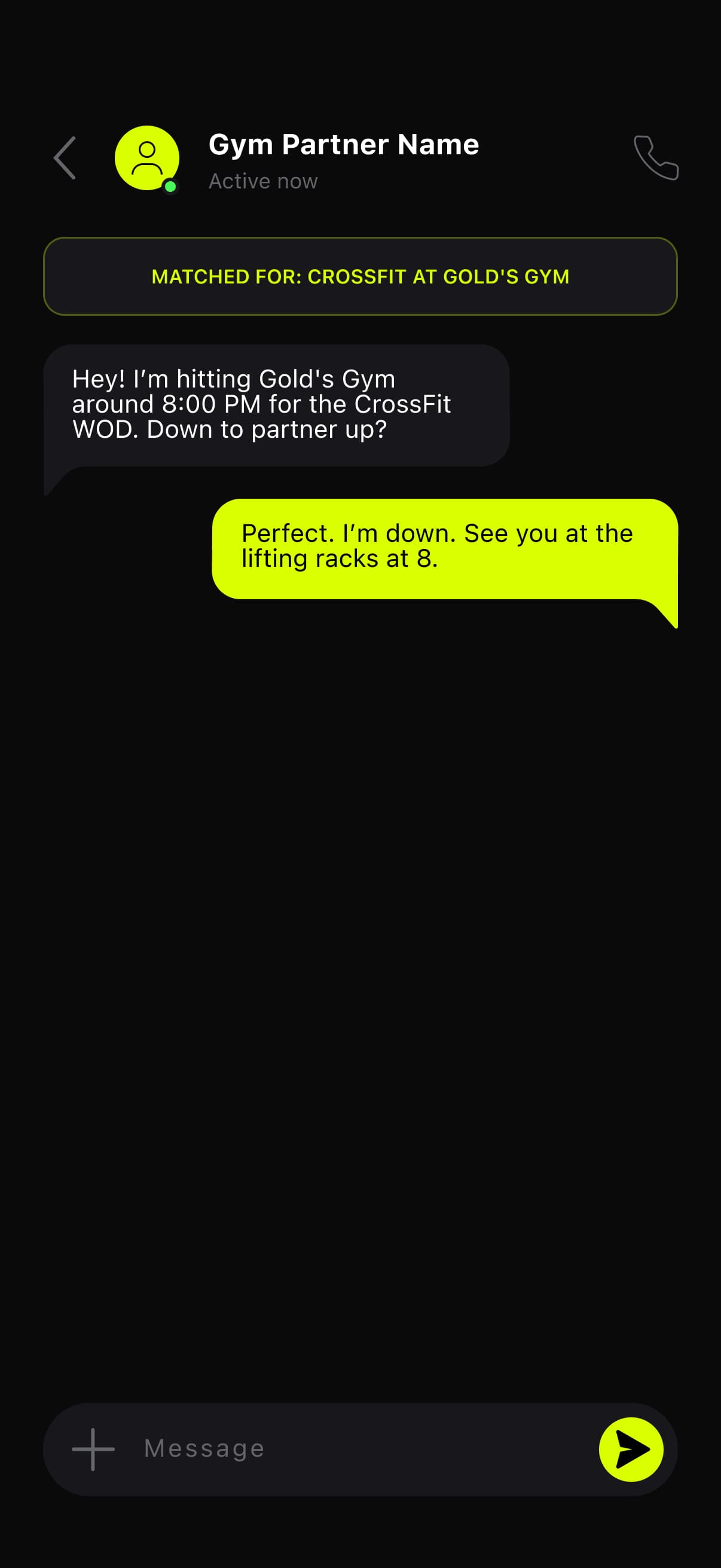 Lightweight Chat UI