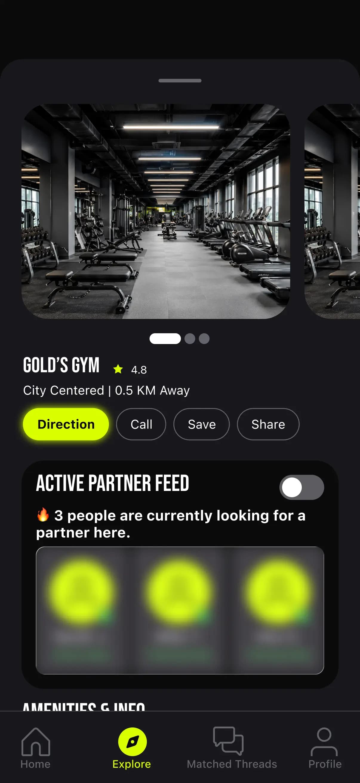 Gym Details & Amenities